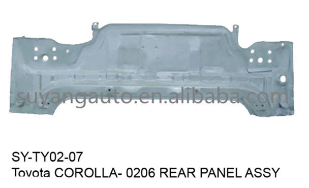 TOYOTA&nbsp;COROLLA&nbsp;REAR&nbsp;PANEL&nbsp;ASSY