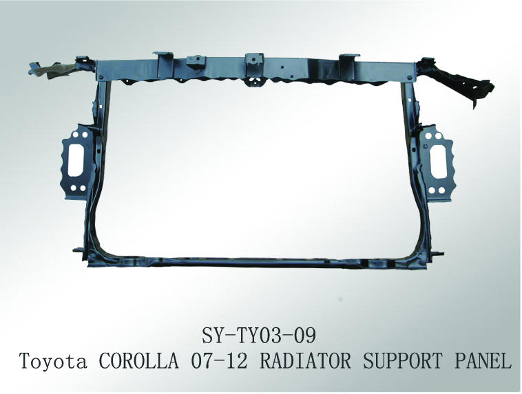 TOYOTA COROLLA RADIATOR SUPPORT PANEL