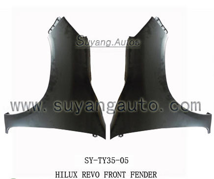 HILUX REVO FRONT FENDER LH&RH(2x2)W/Flare hole